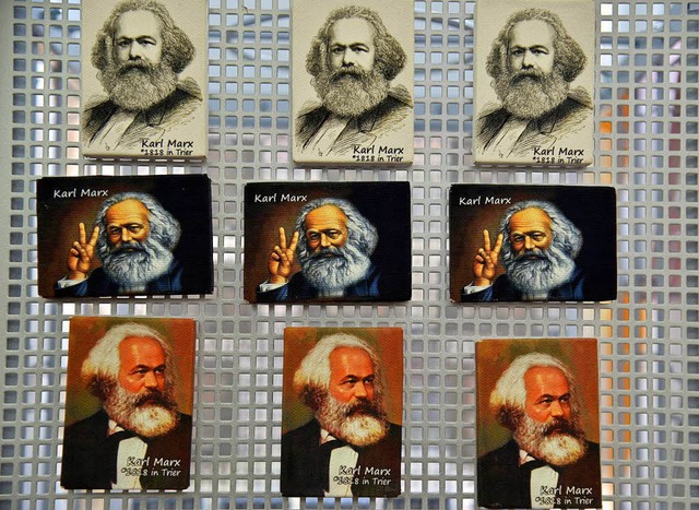 Karl Marx, so weit das Auge reicht.  | Foto: dpa