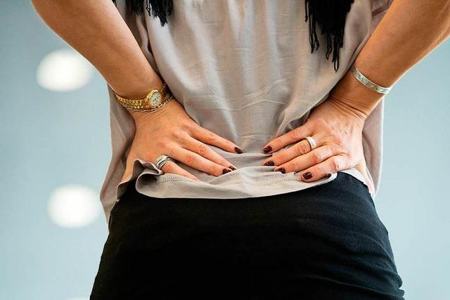 Mehr als vier Millionen Ausfalltage wegen Rückenschmerzen