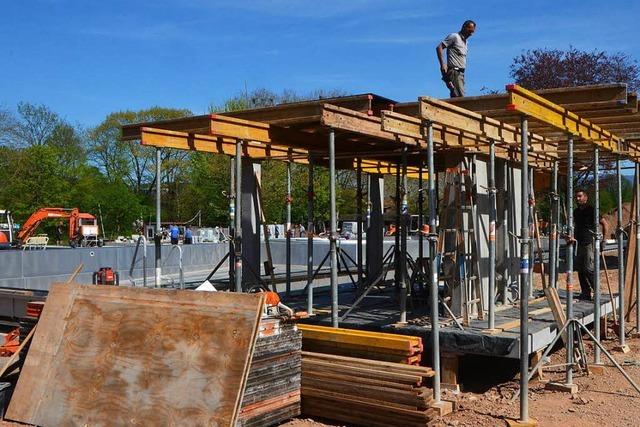 Fotos: Das Emmendinger Freibad soll im Juni fertig werden