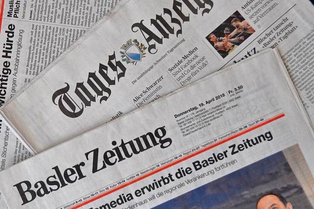Ordentliche Bewegung auf dem Schweizer...rkt: Tamedia kauft die Basler Zeitung.  | Foto: Daniel Gramespacher