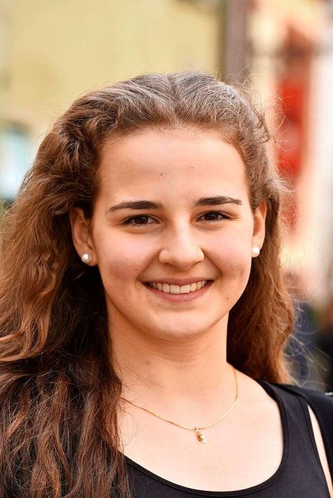 <BZ-Keyword>Antonia Feil, 16, Berthold...sinnvoll, schon frh zu whlen.&#8220;  | Foto: Thomas Kunz