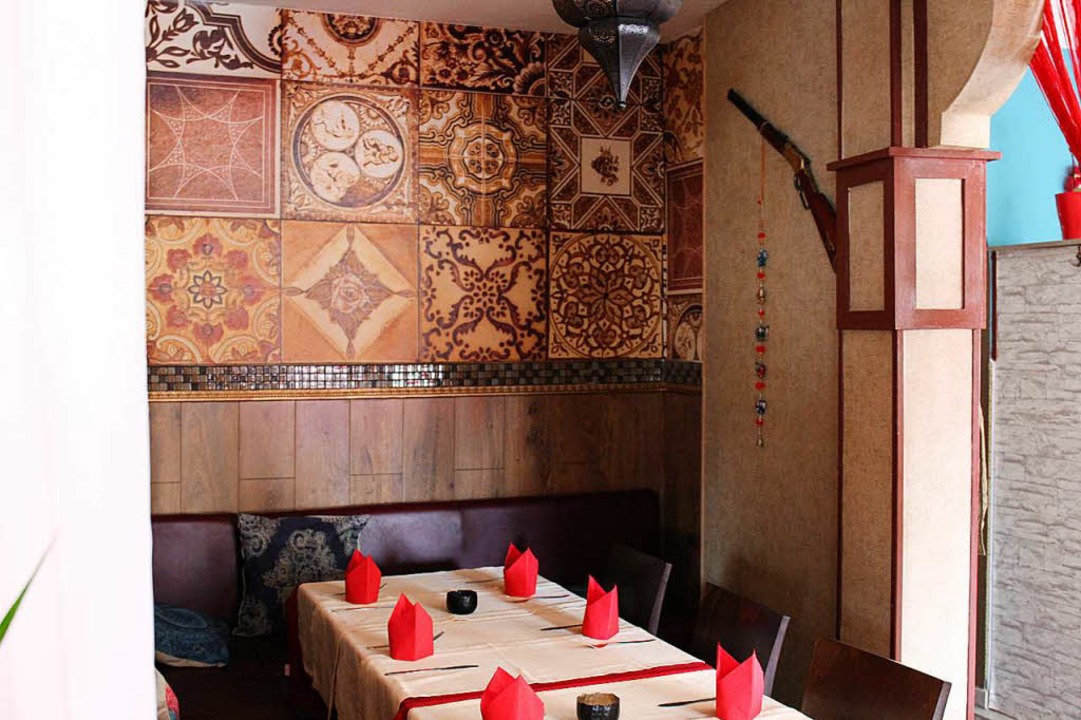 Im Restaurant herrscht eine typisch indische Atmosphäre.  | Foto: Simona Eftimova