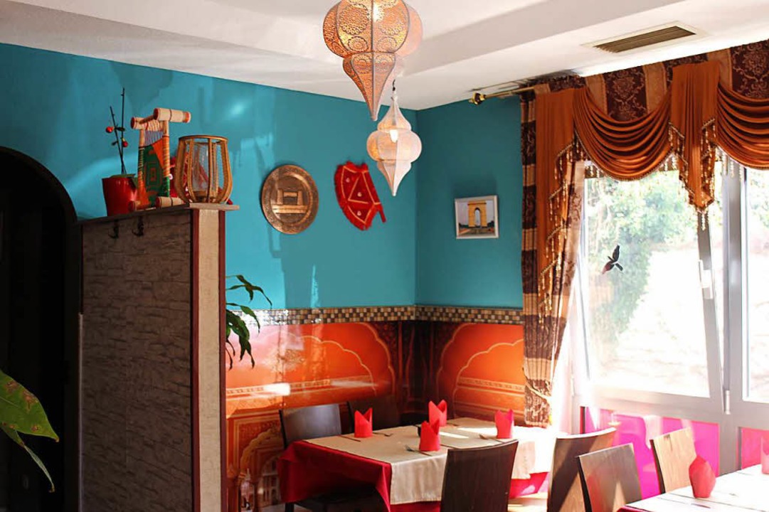 Im Restaurant herrscht eine typisch indische Atmosphäre.  | Foto: Simona Eftimova