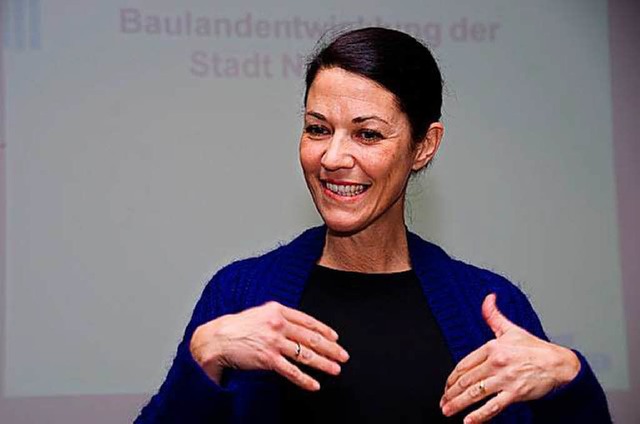 Susanne Schreiber kandidiert fr die Brgermeisterwahl in Lrrach.  | Foto: Wolfgang Wetzel