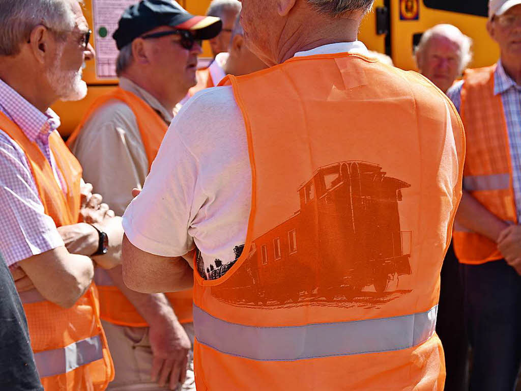 BZ-Leser auf der Großbaustelle der Höllentalbahn BZ-Leser auf der Großbaustelle der Höllentalbahn