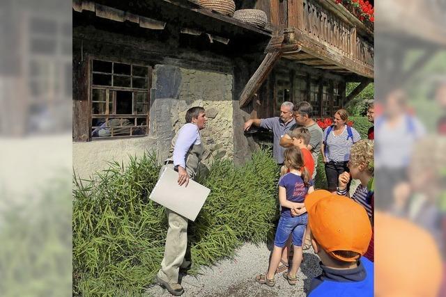 Famileinmitmchprogramm Stein auf Stein im Museum Vogtsbauernhof