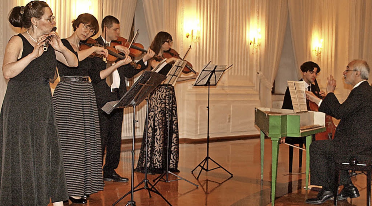 Das sechsköpfige Ensemble der Kammerso... umgesetzte sinfonsche Werke von Haydn  | Foto: Karin Stöckl-Steinebrunner