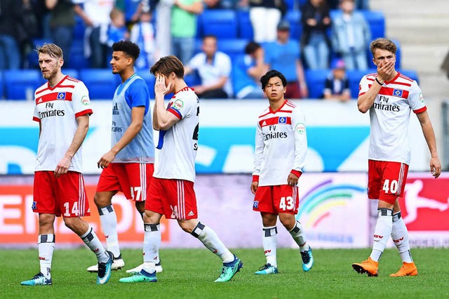 Steht dem HSV zum ersten Mal der Gang in die zweite Liga bevor?  | Foto: dpa