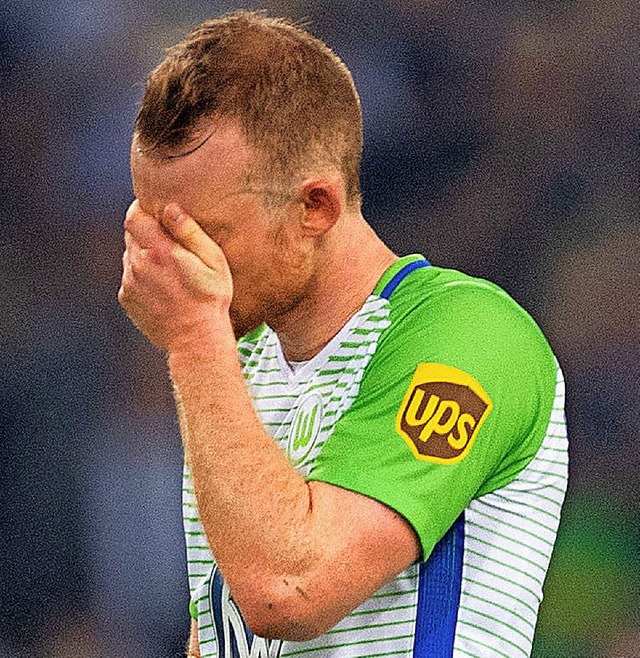 Ein Blick auf Maximilian Arnold gengt...ll um den VfL Wolfsburg bestellt ist.   | Foto:  dpa