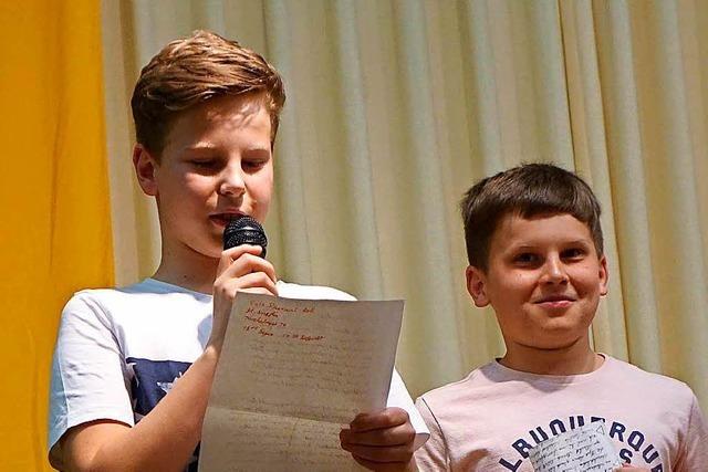 Junge Autoren begeistern beim Gerhard-Jung-Wettbewerb in Zell