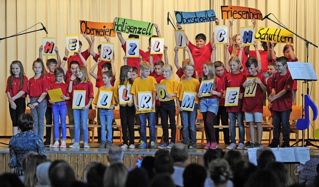 Die Kinder hatten sichtlich Freude am Frhlingskonzert.  | Foto: Bettina Schaller