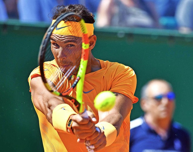 Ein echter Haudrauf: Rafael Nadal   | Foto: AFP