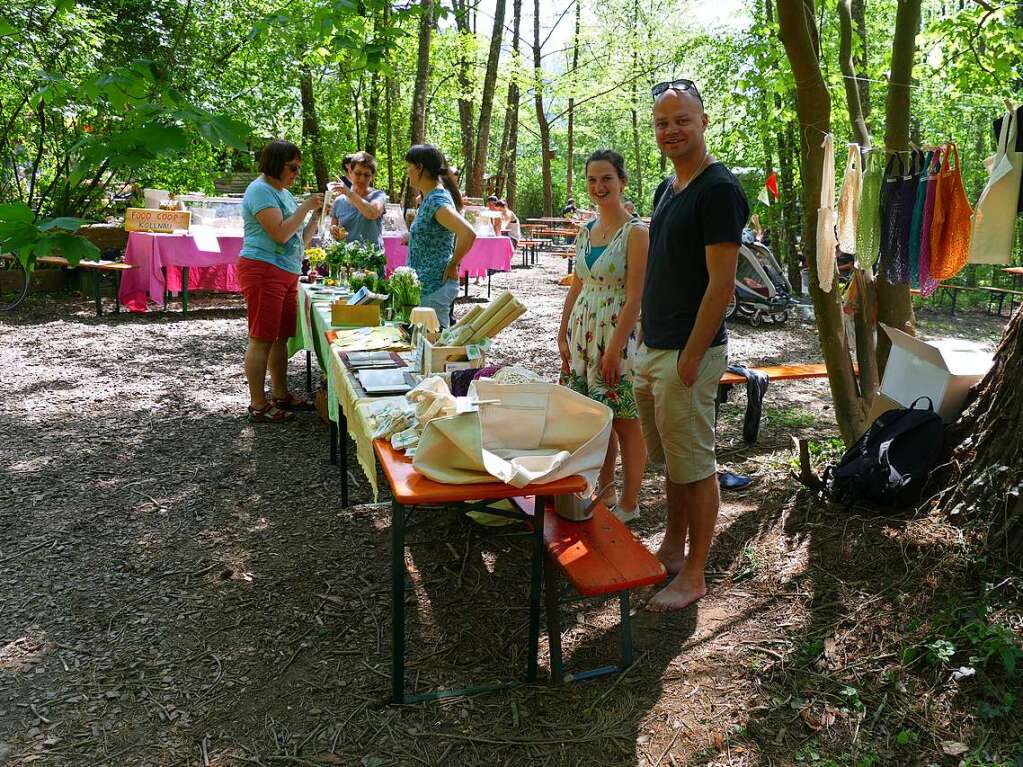 Im Rahmen der Heimattage Baden-Wrttemberg in Waldkirch fand im Wald beim Schtzenhaus Buchholz ein Waldtag mit mehr als 20 Stationen statt.