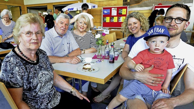 4-Generationen Vrstetter - Helene Zie...nn, Cathrin, William und Sren Spitzer  | Foto: Markus Zimmermann