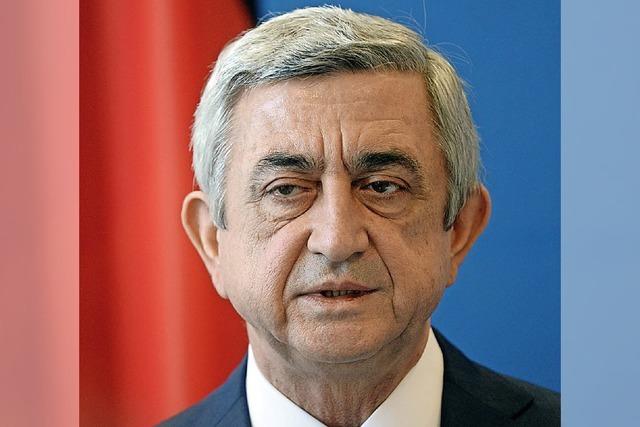 Armenischer Premier tritt zurck