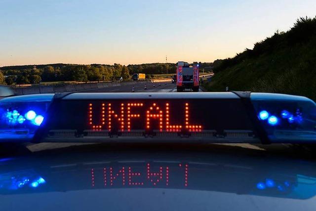 70-Jhrige zwei Wochen nach schwerem Unfall auf der A 5 verstorben