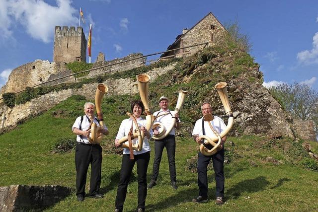 Trinationales Alphorntreffen in Steinen und Lrrach