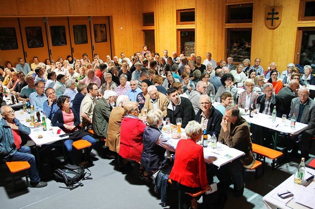 Das Thema Waldshuter Freibad mobilisie...erversammlung des Vereins Pro Freibad.  | Foto: Manfred Dinort