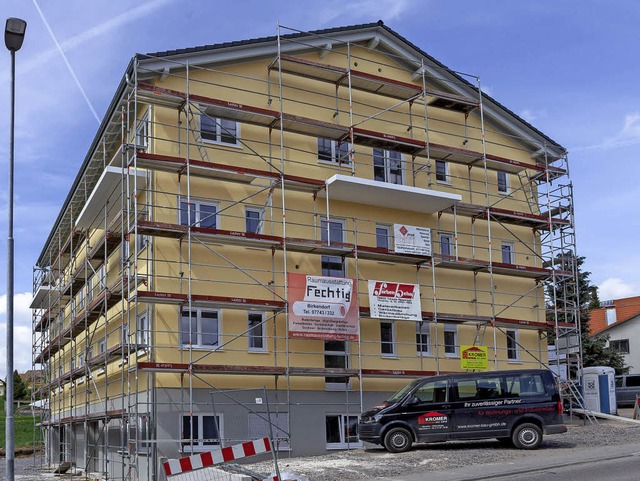 Das rztehaus in Grafenhausen ist fast...rze soll das Gerst  entfernt werden.   | Foto: Wilfried Dieckmann