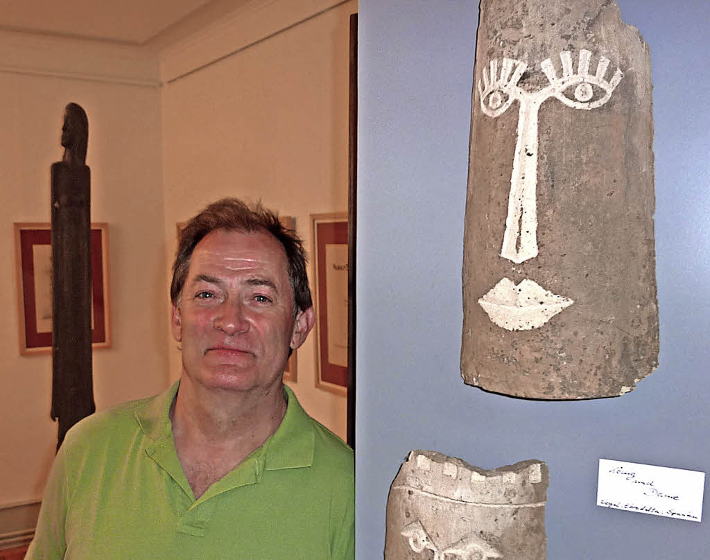 Liebespaar aus Feuerstein - Teningen - Badische Zeitung