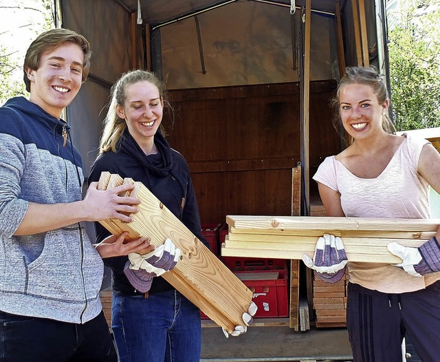 Zupackend: Fast 40 fleiige Helfer des...gagierten sich bei der Waldorfschule.   | Foto: Martina David-Wenk