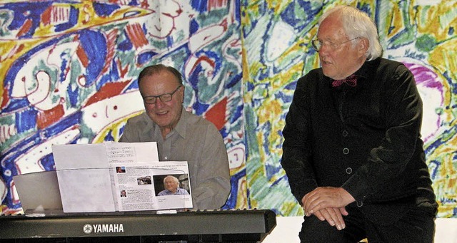 Tony Illenberger und Bernd Schwr  | Foto: Ulrike Spiegelhalter