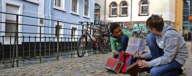 Hirnschmalz ist gefragt, der Spa soll... zu kurz kommen: unterwegs in Freiburg  | Foto: Anita Fertl