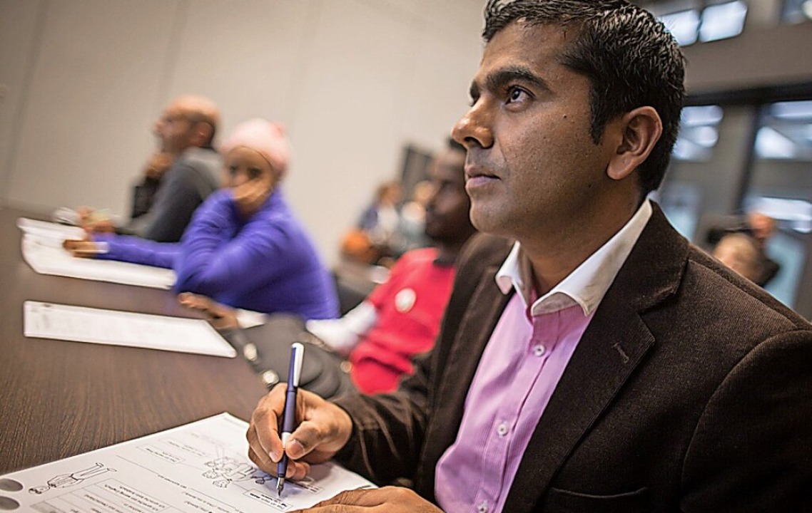 Pakistaner in einer Integrationsklasse  | Foto: DPA