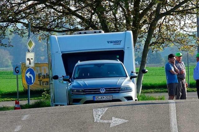 In Breisach gibt es Caravan-Fahrkurse