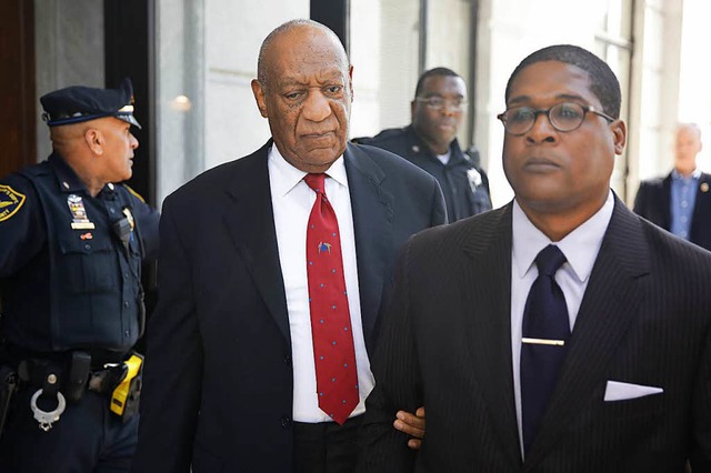 Der Entertainer Bill Cosby blieb gegen...Dollar Kaution vorerst auf freiem Fu.  | Foto: AFP