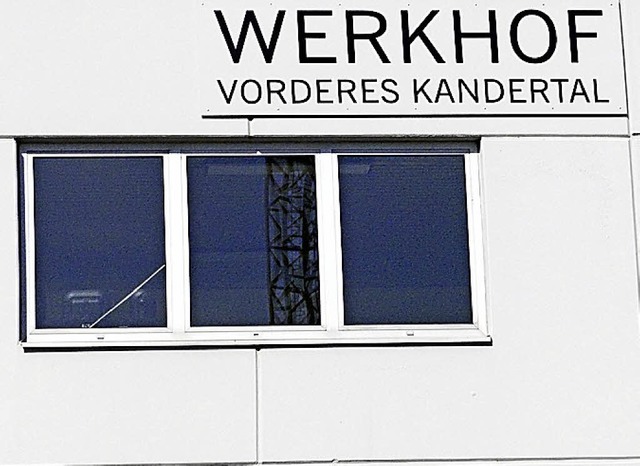 Werkhof in Rmmingen  | Foto: Maier
