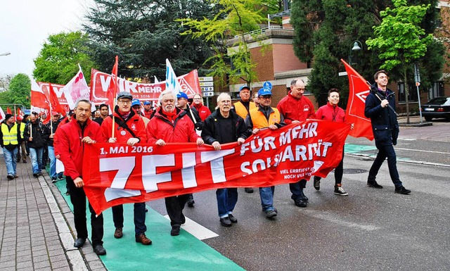 Der erste Mai ist der internationale Tag der Arbeiterbewegung.  | Foto: rob