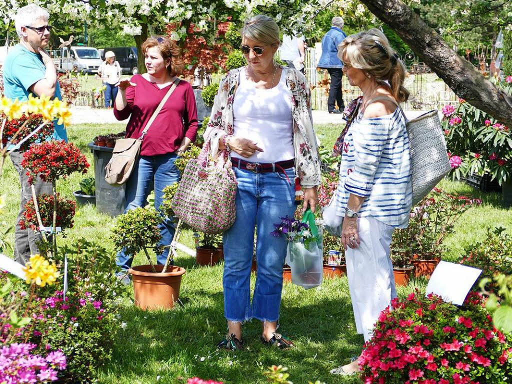 Die Gartenmesse bietet Vielfalt fr Gartenfreunde an rund 90 Stnden.