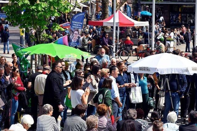 Wo in Freiburg die Demokratie ihren Platz hat