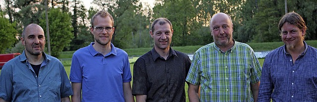 Die neuen Vorstnde (von links): Hartm...r, Martin Ziegler und Christian Weber   | Foto: Hans Spengler