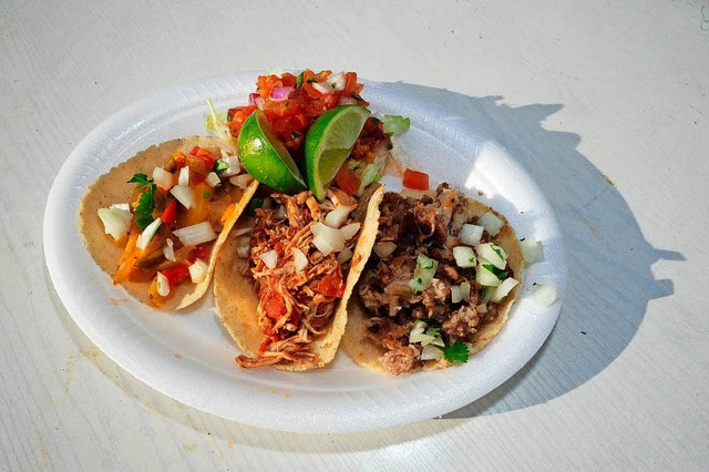 Hier ist zwar Fleisch drin, aber  mexi...8222;Vegane Mexikanische Kche&#8220;.  | Foto: Thomas Kunz
