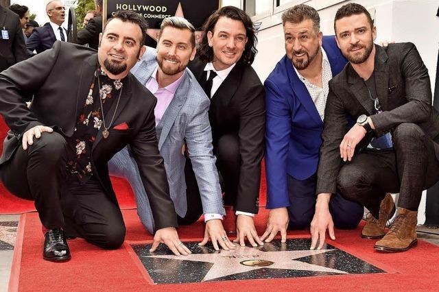 Stern auf dem Walk of Fame fr Nsync