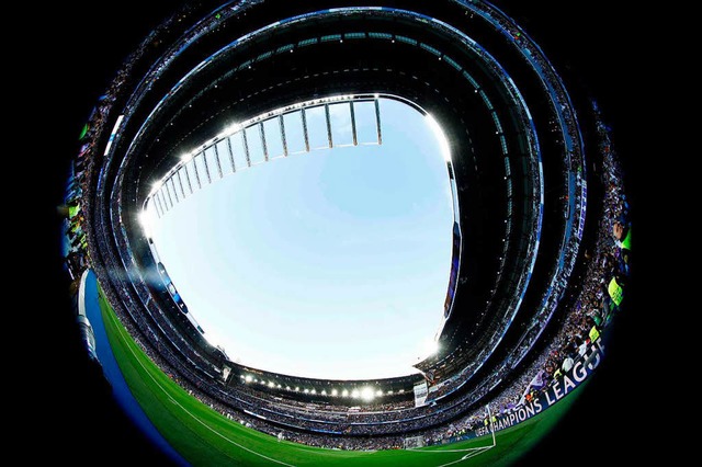 Das Stadion Santiago Bernabeu in Madrid.  | Foto: AFP