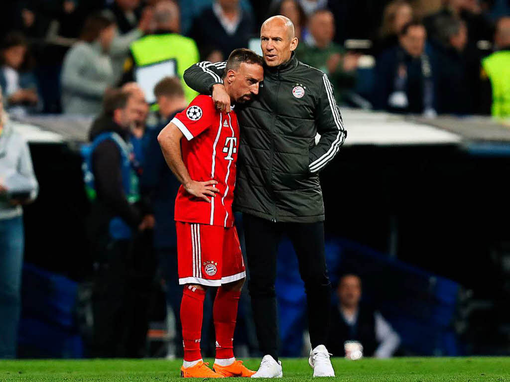 Franck Ribery (links) und Arjen Robben