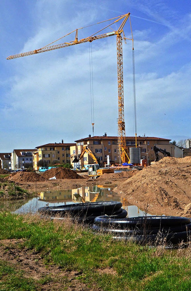 Grundstcke sind teuer &#8211; Geschos...aher derzeit typisch fr Emmendingen.   | Foto: Gerhard Walser