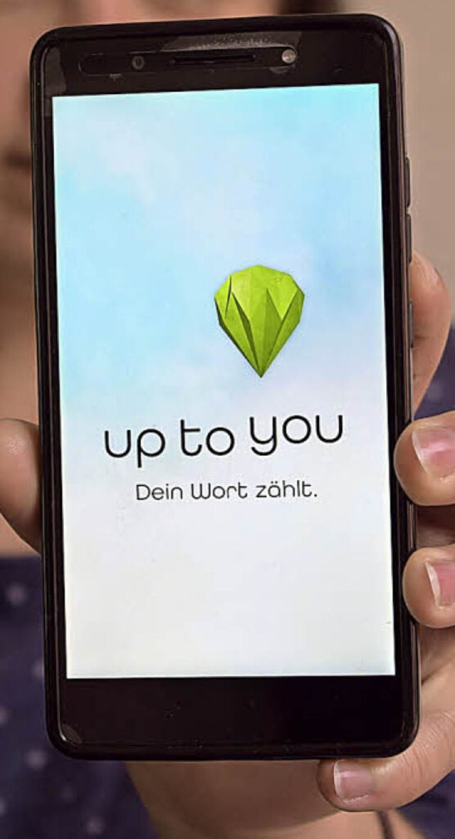 Macht (vielleicht) Wnsche wahr: die App &#8222;up to you&#8220;.   | Foto: J. Trauden