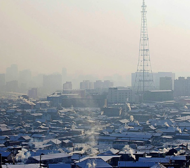 Smog in Ulan Batur   | Foto: AFP