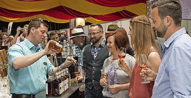 Auch Hochprozentiges wird bei der Mess...en und darf natrlich probiert werden.  | Foto: messe offenburg