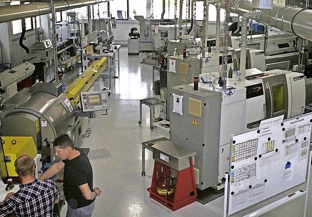 Die Feinmechanikfirma Grieshaber aus Eisenbach produziert jetzt in Lffingen.   | Foto: Privat