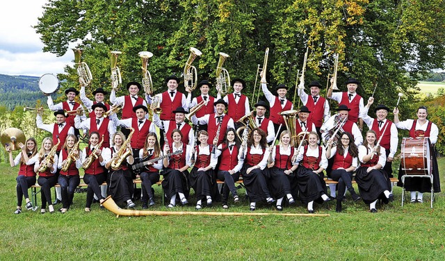 Vorfreude auf das Geburtstagsfest: Die...m 10. bis 14. Mai mit viel Blasmusik.   | Foto: Trachtenkapelle