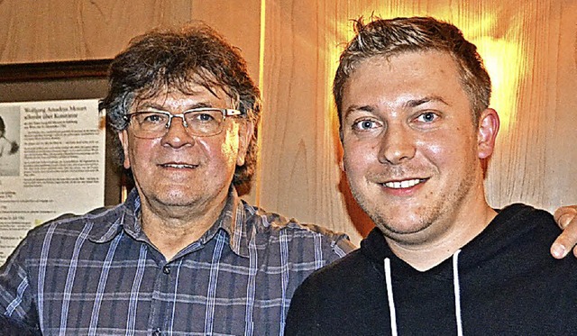 Werner Urschinger (links) und sein Stellvertreter Daniel Lorenzen   | Foto: paul Berger