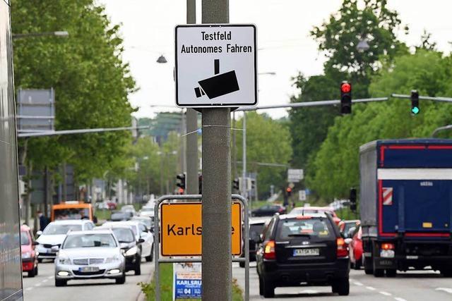 Testgelnde fr Autonomes Fahren in Karlsruhe erffnet