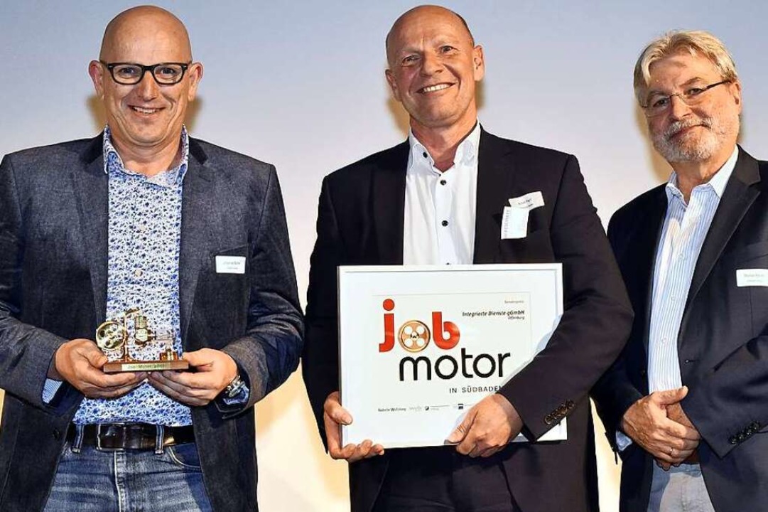 Preisverleihung Jobmotor 2017: Johanne...er, Herausgeber der Badischen Zeitung   | Foto: Thomas Kunz