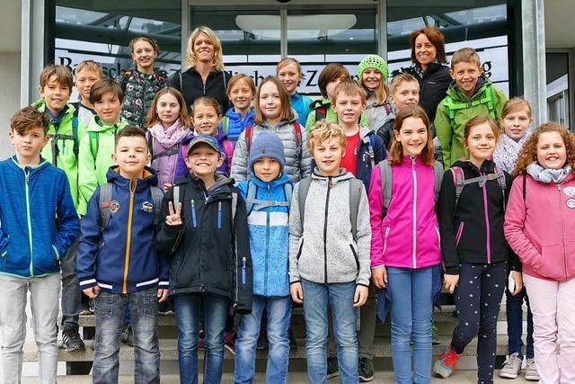 Zisch-Klassen bei der BZ: Frhjahrsprojekt II 2018