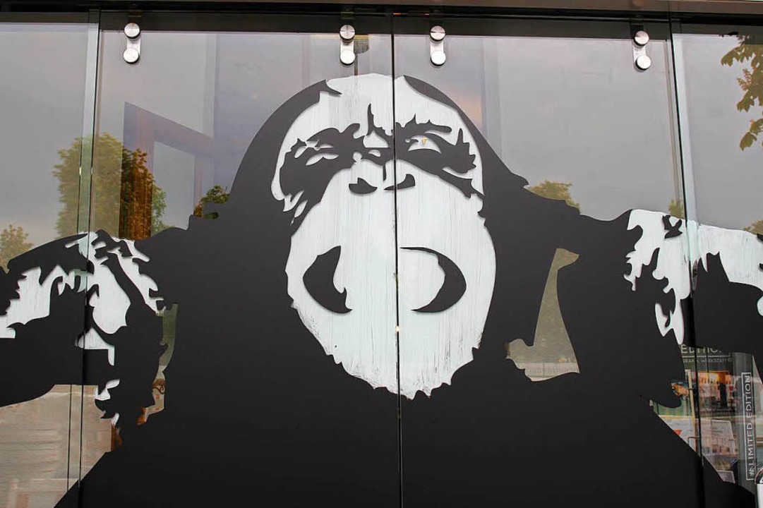 Die Tr zum neuen Pop-Up-Store  | Foto: Dorothea Winter